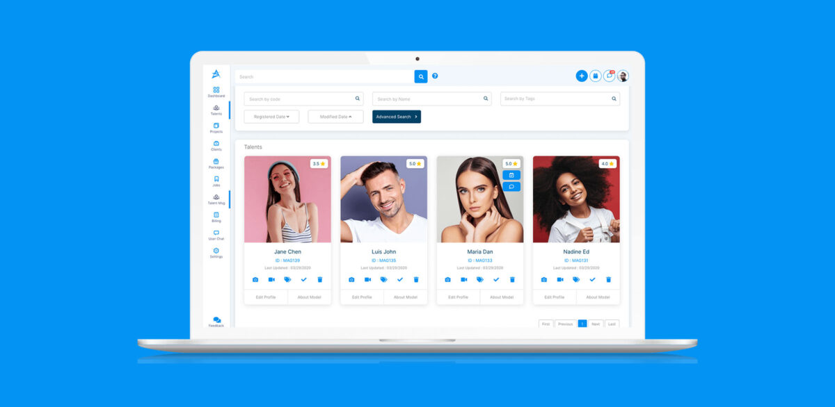 StarAgent dashboard